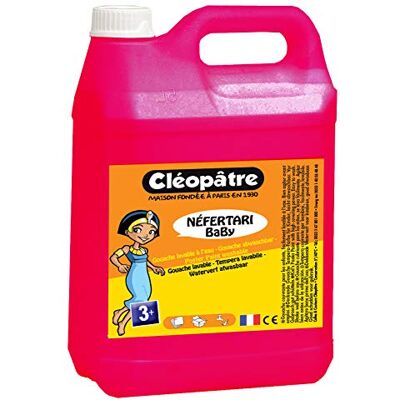 Cléopâtre Cléopà Néfertari Baby Gouache, Magenta, 5 L Cléopâtre Cléopà Néfertari Baby Gouache, Magenta, 5 L