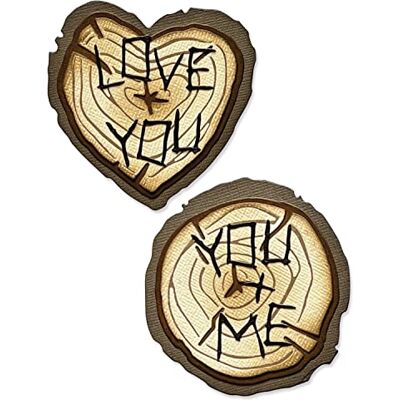 Sizzix Thinlits Die Set 33PK träskiva av Tim Holtz Sizzix Thinlits Die Set 33PK träskiva av Tim Holtz