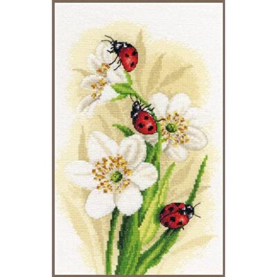 Lanarte PN-0191875 korsstygn set räkningsmönster, bomull, flerfärgad, 22 x 33 cm Lanarte PN-0191875 korsstygn set räkningsmönster, bomull, flerfärgad, 22 x 33 cm