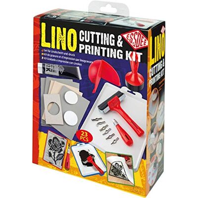 ESSDEE L5PKR1 Lino-skär- och tryckset, 23 stycken ESSDEE L5PKR1 Lino-skär- och tryckset, 23 stycken