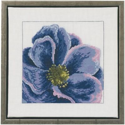 Permin korsstygn broderiförpackning clematis räkningsmönster Permin korsstygn broderiförpackning clematis räkningsmönster