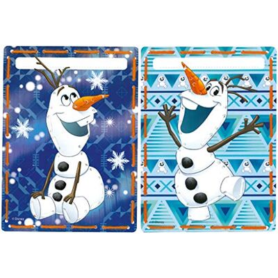 Vervaco Broderi kort: Olaf (set med 2), akryl blandat, 40 x 2 x 40 cm Vervaco Broderi kort: Olaf (set med 2), akryl blandat, 40 x 2 x 40 cm