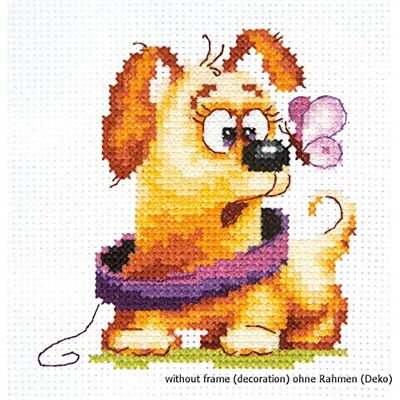 Magic Needle 16–24 delar korsstygnsset med räknemönster, bomull, flerfärgad, 9 x 10 cm Magic Needle 16–24 delar korsstygnsset med räknemönster, bomull, flerfärgad, 9 x 10 cm