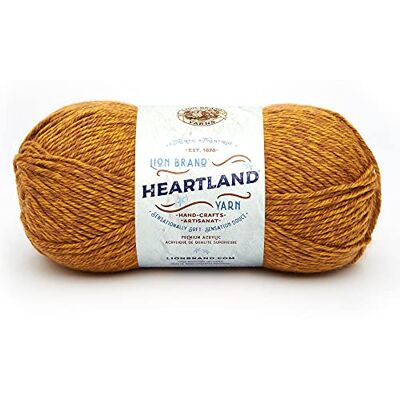 Lion Brand Yarn (1 Skein) Lejonmärke garn Heartland garn, Bryce Canyon Lion Brand Yarn (1 Skein) Lejonmärke garn Heartland garn, Bryce Canyon
