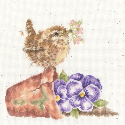 Bothy Threads Counted korsstygnskit Pottering om Bothy Threads Counted korsstygnskit Pottering om