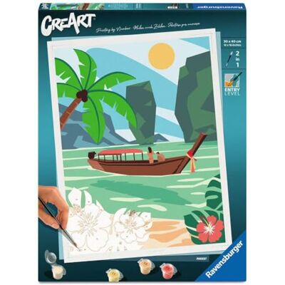 Ravensburger CreArt, Malen nach Zahlen Adults Trend Phuket Ravensburger CreArt, Malen nach Zahlen Adults Trend Phuket