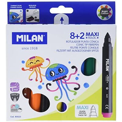 MILAN Flamastry Maxi Magic 8+2 MILAN Flamastry Maxi Magic 8+2