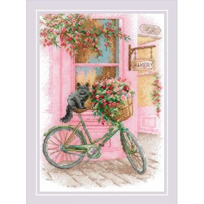 Riolis Räknat korsstygn 2246 blommande resa Riolis Räknat korsstygn 2246 blommande resa