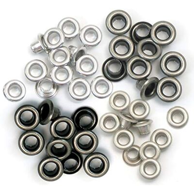 We R Memory Keepers We R Eyelets Standard 60/Pkg-Cool Metal We R Memory Keepers We R Eyelets Standard 60/Pkg-Cool Metal