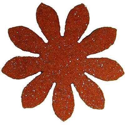 Petra's Bastel News Petra's pyssel-nyheter 100 x prästkragar 30 mm, glitterfilt, ensidig glitter, fliz, orange, 18 x 12 x 5 cm Petra's Bastel News Petra's pyssel-nyheter 100 x prästkragar 30 mm, glitterfilt, ensidig glitter, fliz, orange, 18 x 12 x 5 cm