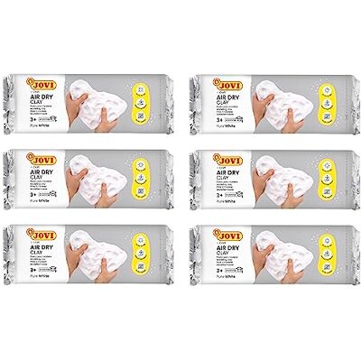 Jovi Air Dry 6-pack modelleringskit vit 3 kg (P85/6) Jovi Air Dry 6-pack modelleringskit vit 3 kg (P85/6)