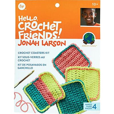 Boye Jonah Larson virkade vänner – underlägg kit Boye Jonah Larson virkade vänner – underlägg kit