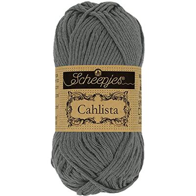 Scheepjes Cahlista 501 Antracit Garn 1x50g Scheepjes Cahlista 501 Antracit Garn 1x50g