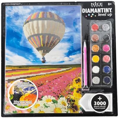 Nice Group 96304 - Diamantiny Level Up Luftballong - Mozaikset Nice Group 96304 - Diamantiny Level Up Luftballong - Mozaikset