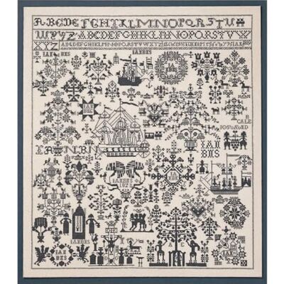 Permin prov, multi, 65 x 75 cm Permin prov, multi, 65 x 75 cm