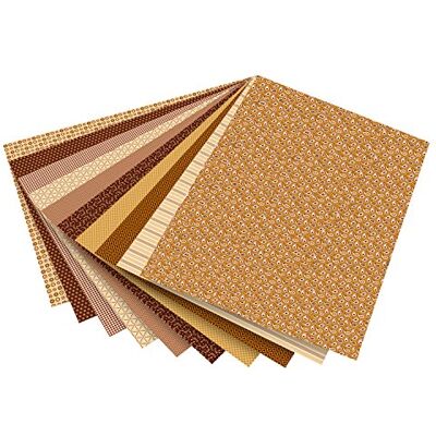 folia 46609 – motivkartong basics brun sorterad, 50 x 70 cm, 270 g/kvm, 10 ark – bas för många olika pysselarbeten och idéer folia 46609 – motivkartong basics brun sorterad, 50 x 70 cm, 270 g/kvm, 10 ark – bas för många olika pysselarbeten och idéer