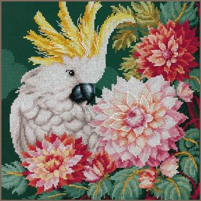 Lanarte Dahlias du cacatoès kompte kit Lanarte Dahlias du cacatoès kompte kit