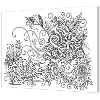 Pintcolor 9104 målarduk, trä, vit/svart, 50 x 40 x 3,5 cm Pintcolor 9104 målarduk, trä, vit/svart, 50 x 40 x 3,5 cm