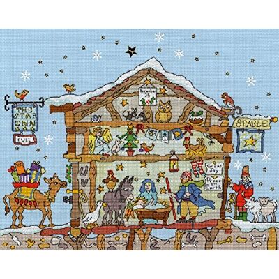 Bothy Threads Cut Thru Nativity Cross Stitch kit från XCT27 by Bothy Threads Cut Thru Nativity Cross Stitch kit från XCT27 by
