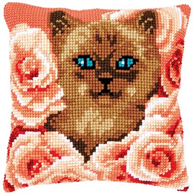 Vervaco Counted Cross Stitch Cushion kit 16 tum X16 Vervaco Counted Cross Stitch Cushion kit 16 tum X16