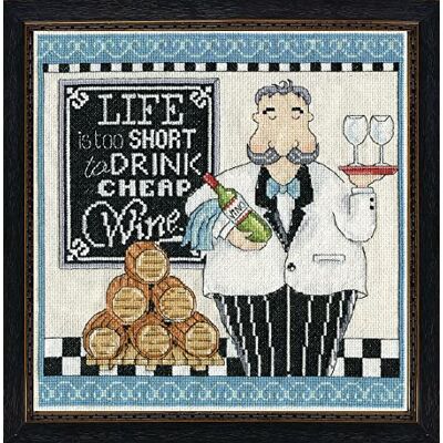 Design Works Crafts Design Works Billigt vin, flerfärgad, 10 tum Design Works Crafts Design Works Billigt vin, flerfärgad, 10 tum