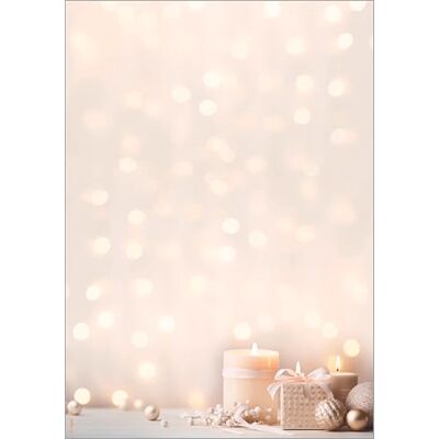 Sigel DP634 julmotivpapper – ljus – beige/chamois/creme/guld – 90 g/m² – A4-100 ark Sigel DP634 julmotivpapper – ljus – beige/chamois/creme/guld – 90 g/m² – A4-100 ark