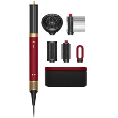 Dyson Airwrap Co-anda 2x™ multistyler och torktumlare Curly+Coily (Red Velvet och Gold) Dyson Airwrap Co-anda 2x™ multistyler och torktumlare Curly+Coily (Red Velvet och Gold)