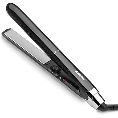 BaByliss Midnight Shine Plattång, Titan‑Keramiska Plattor, Extra Långa Stylingplattor, 13 Temperaturinställningar (170–235°C), Snabb Uppvärmning, Anti‑Friss Glansfinish, ST590E BaByliss Midnight Shine Plattång, Titan‑Keramiska Plattor, Extra Långa Stylingplattor, 13 Temperaturinställningar (170–235°C), Snabb Uppvärmning, Anti‑Friss Glansfinish, ST590E