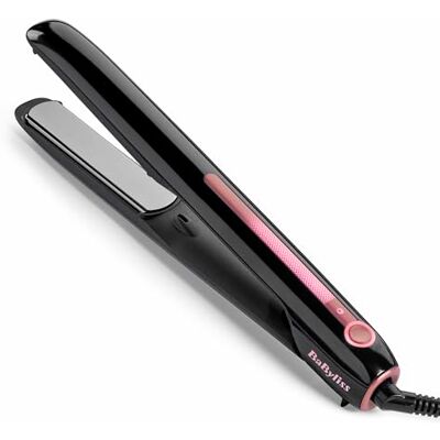 BaByliss Sensor Protect Intelligent Plattång, Adaptiv Värmereglering, Titanplattor, Jonisk Antifriss‑teknologi, 5 Temperaturinställningar (160–200°C), Snabb Uppvärmning, ST491E BaByliss Sensor Protect Intelligent Plattång, Adaptiv Värmereglering, Titanplattor, Jonisk Antifriss‑teknologi, 5 Temperaturinställningar (160–200°C), Snabb Uppvärmning, ST491E