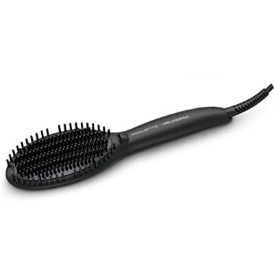 Rowenta Utjämnande värmeborste, alla hårtyper, även det tjockaste håret, snabb och enkel uträtning, Power Straight, svart CF582LF0 Rowenta Utjämnande värmeborste, alla hårtyper, även det tjockaste håret, snabb och enkel uträtning, Power Straight, svart CF582LF0