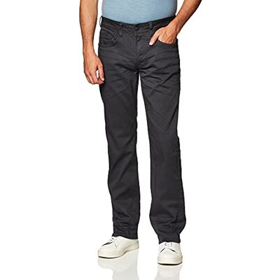 Buffalo David Bitton Six Herrjeans, raka, Träkol, 28W / 34L Buffalo David Bitton Six Herrjeans, raka, Träkol, 28W / 34L