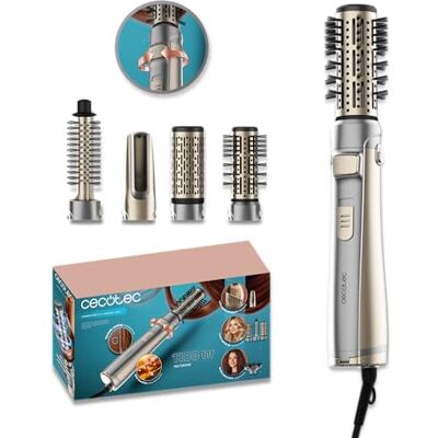 Cecotec Roterande luftborste CeramicCare 5-i-1 AirBrush Gyro Elite. 1 100 W, jonisk funktion, 5 ändar, dubbelriktad roterande funktion, keramisk beläggning, 3 temperaturlägen Cecotec Roterande luftborste CeramicCare 5-i-1 AirBrush Gyro Elite. 1 100 W, jonisk funktion, 5 ändar, dubbelriktad roterande funktion, keramisk beläggning, 3 temperaturlägen