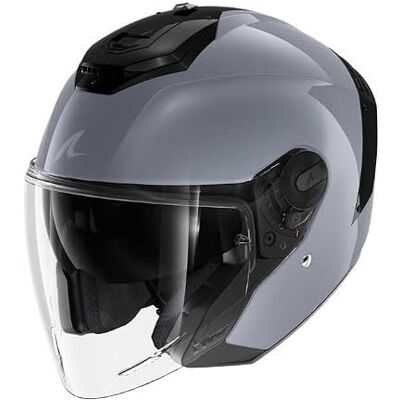 Shark RS Jet Silver Impact-absorbing Hjelm - Jet Type Shark RS Jet Silver Impact-absorbing Hjelm - Jet Type