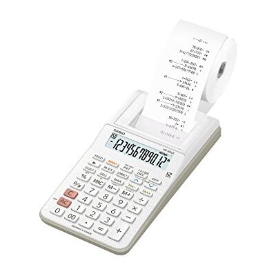 Casio HR-8RCE-WE Skrivarkalkylator, Vit, Blå, 23 x 10 cm Casio HR-8RCE-WE Skrivarkalkylator, Vit, Blå, 23 x 10 cm
