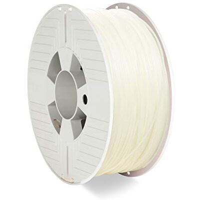 Verbatim PLA-filament 3D-tryck, 1,75 mm, 1 kg, högpresterande polyactid-filament för materialextrusion, för 3D-skrivare och 3D-penna, filament för 3D-skrivare av PLA, 1 spole 335 m, naturlig Verbatim PLA-filament 3D-tryck, 1,75 mm, 1 kg, högpresterande polyactid-filament för materialextrusion, för 3D-skrivare och 3D-penna, filament för 3D-skrivare av PLA, 1 spole 335 m, naturlig