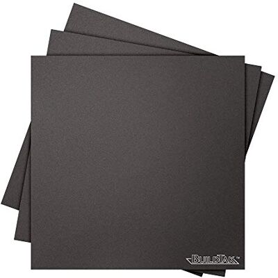 BuildTak BT08x08-3PK utskriftsyta för 3D-modelltryck, kvadratisk, svart, 3 stycken BuildTak BT08x08-3PK utskriftsyta för 3D-modelltryck, kvadratisk, svart, 3 stycken