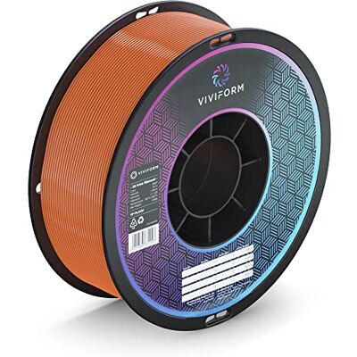 Viviform PLA+ filament för 3D-skrivare 1 kg rulle Ø 1,75 mm +/- 0,03 mm orange, VF-PLA108 Viviform PLA+ filament för 3D-skrivare 1 kg rulle Ø 1,75 mm +/- 0,03 mm orange, VF-PLA108