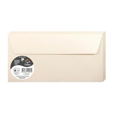 Clairefontaine Kuvert DL pollen 120 g pärla elf Clairefontaine Kuvert DL pollen 120 g pärla elf