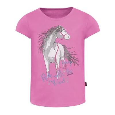 Trigema flicka t-shirt med häst, Godis, 116 Trigema flicka t-shirt med häst, Godis, 116