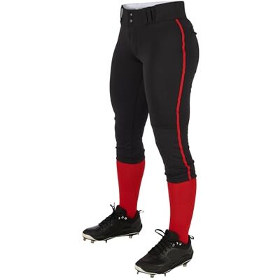 Champro Dam Tournament Low Rise Softballbyxor med sidolådor Tournament traditionell låg midja byxa med fläta Champro Dam Tournament Low Rise Softballbyxor med sidolådor Tournament traditionell låg midja byxa med fläta