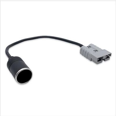 Offgridtec 20 cm adapterkabel, Anderson-kontakt 50 A till 12 V fordonsspänningsuttag (SAE J563), kompatibel med FSP fällbara solmoduler, kraftstationer, polaritetssäkra, plug and play Offgridtec 20 cm adapterkabel, Anderson-kontakt 50 A till 12 V fordonsspänningsuttag (SAE J563), kompatibel med FSP fällbara solmoduler, kraftstationer, polaritetssäkra, plug and play