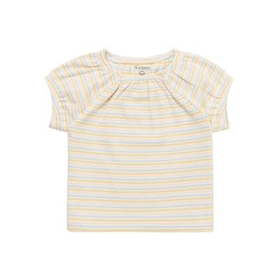 Noppies Flickor Topp Natal Short Sleeve Stripe Cami-skjorta för bebisar, Skyway P518, 68 Noppies Flickor Topp Natal Short Sleeve Stripe Cami-skjorta för bebisar, Skyway P518, 68