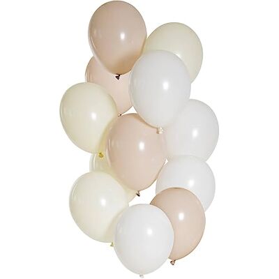Folat 25116 ballonger set latex – Nearly Nude 33 cm – 12 stycken – för födelsedag och festdekoration Folat 25116 ballonger set latex – Nearly Nude 33 cm – 12 stycken – för födelsedag och festdekoration