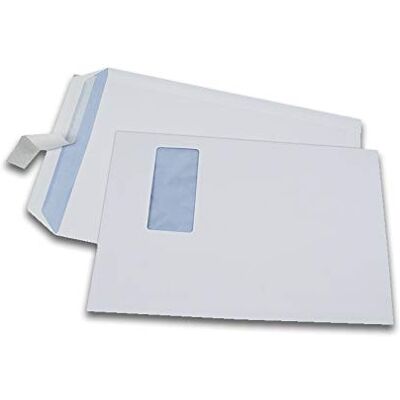 BigBuy Kontor Kuvert C4 Vitt Papper - Kuvert BigBuy Kontor Kuvert C4 Vitt Papper - Kuvert
