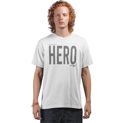 REPUBLIC OF CALIFORNIA Autentisk hjälte T-shirt för äkta hjältar, för mors och fars dag, avslappnad stil, unik gåva, personlig T-shirt, familjekärlek, Vitt och blått, L REPUBLIC OF CALIFORNIA Autentisk hjälte T-shirt för äkta hjältar, för mors och fars dag, avslappnad stil, unik gåva, personlig T-shirt, familjekärlek, Vitt och blått, L