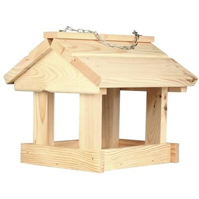 IDEA HOME Fågelmatare IH Maxi gör-det-själv foderhus för fåglar, fågelmatningshus, fågelmatare, trä IDEA HOME Fågelmatare IH Maxi gör-det-själv foderhus för fåglar, fågelmatningshus, fågelmatare, trä