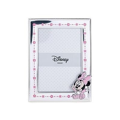 VALENTI & CO. – Disney Baby Mimmi Silver fotoram för barn, dop, födelse eller födelsedag gåva (9 x 13 cm) VALENTI & CO. – Disney Baby Mimmi Silver fotoram för barn, dop, födelse eller födelsedag gåva (9 x 13 cm)