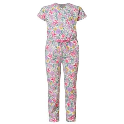 Noppies Flicka jumpsuit Eldorado kortärmad All Over Prin Overaller, Orkidé bukett – N181, 98 Noppies Flicka jumpsuit Eldorado kortärmad All Over Prin Overaller, Orkidé bukett – N181, 98