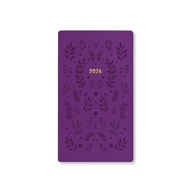 Letts of London Woodland Medium Pocket vecka att se dagbok 2025 lila Letts of London Woodland Medium Pocket vecka att se dagbok 2025 lila