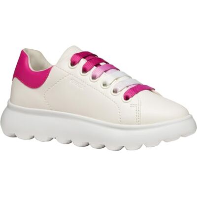 Geox J PUFFYPOP Girl sneakers, vit/DK fuchsia, 31 EU, Vit Dk Fuchsia, 31 EU Geox J PUFFYPOP Girl sneakers, vit/DK fuchsia, 31 EU, Vit Dk Fuchsia, 31 EU